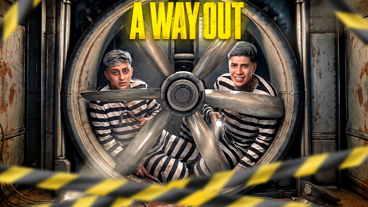 VOLTAMOS AO PASSADO... E PRECISAMOS FUGIR DA PRISÃO! - A Way Out com Dona