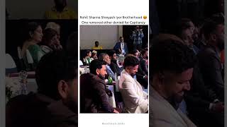 Shreyash iyer denied captiancy for Rohit Sharma brotherhood #short #viral #cricketbuzz #indvsaus
