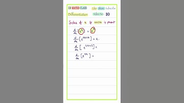 DERIVATIVE SHORTCUT TRICKS