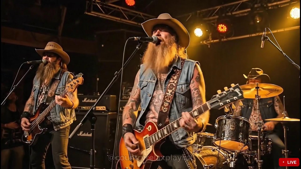 🔥Southern Rock Inferno 2025 | Texas Outlaw Power & Vintage | 🎸 Lynyrd Skynyrd & ZZ Top Vibes
