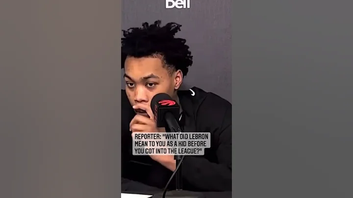 Scottie Barnes says LeBron is a bum & Kobe the true 🐐 GOAT for him in interview #nba #raptors #clip - DayDayNews