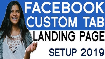 Facebook Landing Page With Custom Tab On Facebook Business Page