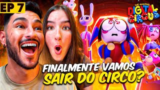 Apenas um INCRÍVEL CIRCO DIGITAL Ep 7 - Episódio de Praia | Glitch - React