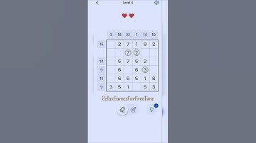 Number Sums - Numbers Game - Level 4 gameplay logic puzzle brain teaser number math casual game