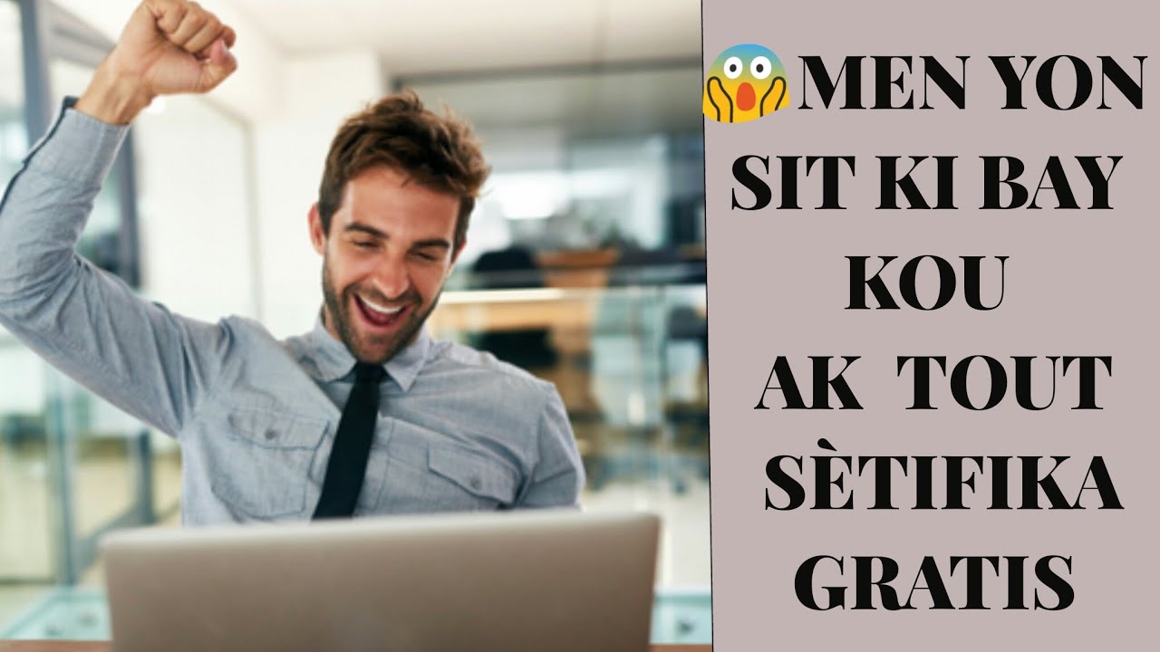 MEN SIT KI BAY KOU AK S TIFIKA GRATIS LA YouTube