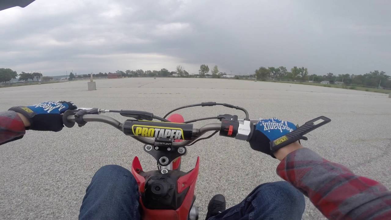 Stunt Lot Riding in the Rain! YouTube