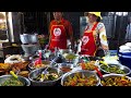 Battambang Market Scenes & Eating Along Stueng Sangkae @ Night, Cambodian Street Food Scenes