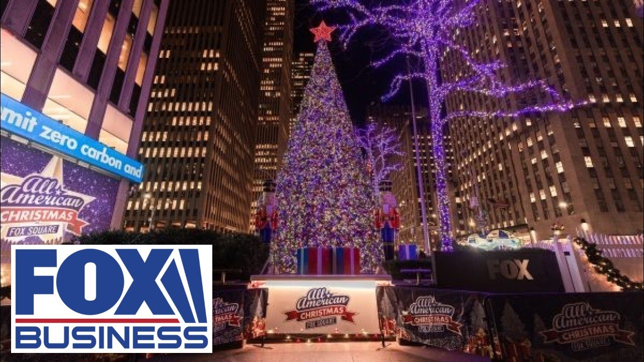 WATCH: The All-American Christmas tree in FOX Square