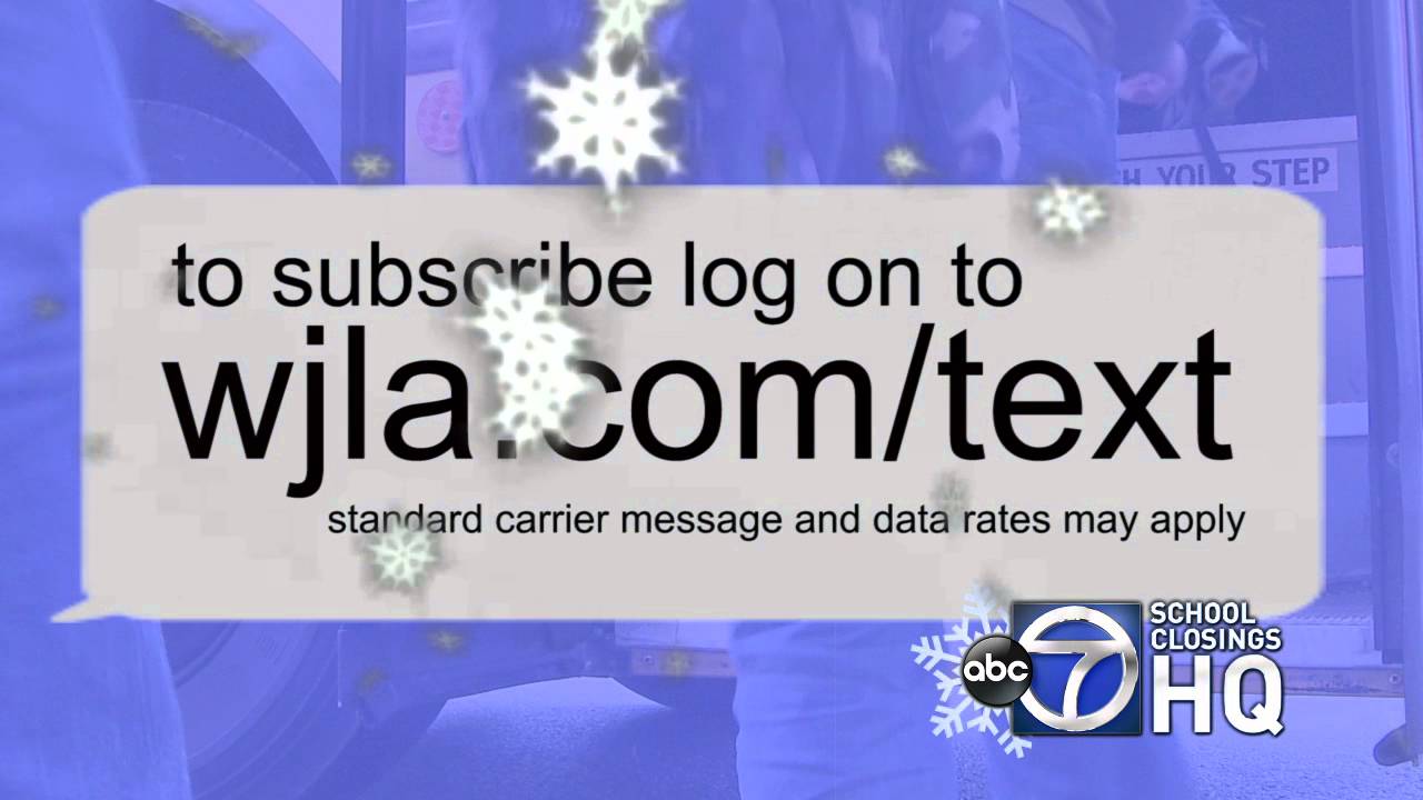 ABC7 School Closings HQ 15 - YouTube