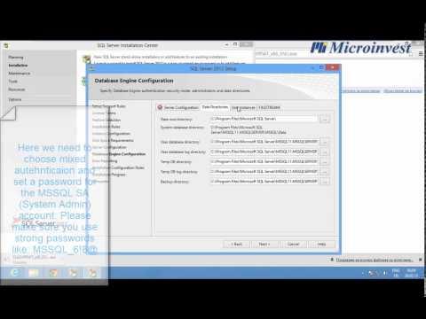 Microsoft SQL Server Express 2012 Install for Microinvest Software needs