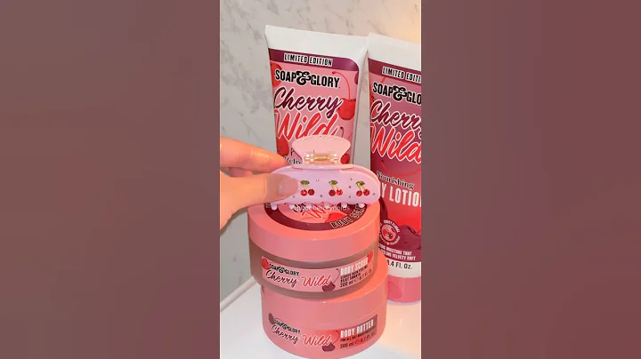 How to Smell Like Cherry Shower Routine🍒 #showerroutine #bodycare #nightroutine #cherry