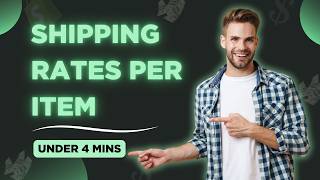 How to Set Shipping Rate PER ITEM on Shopify? (2026) | Combined Shipping Rates Calculator Net Worth