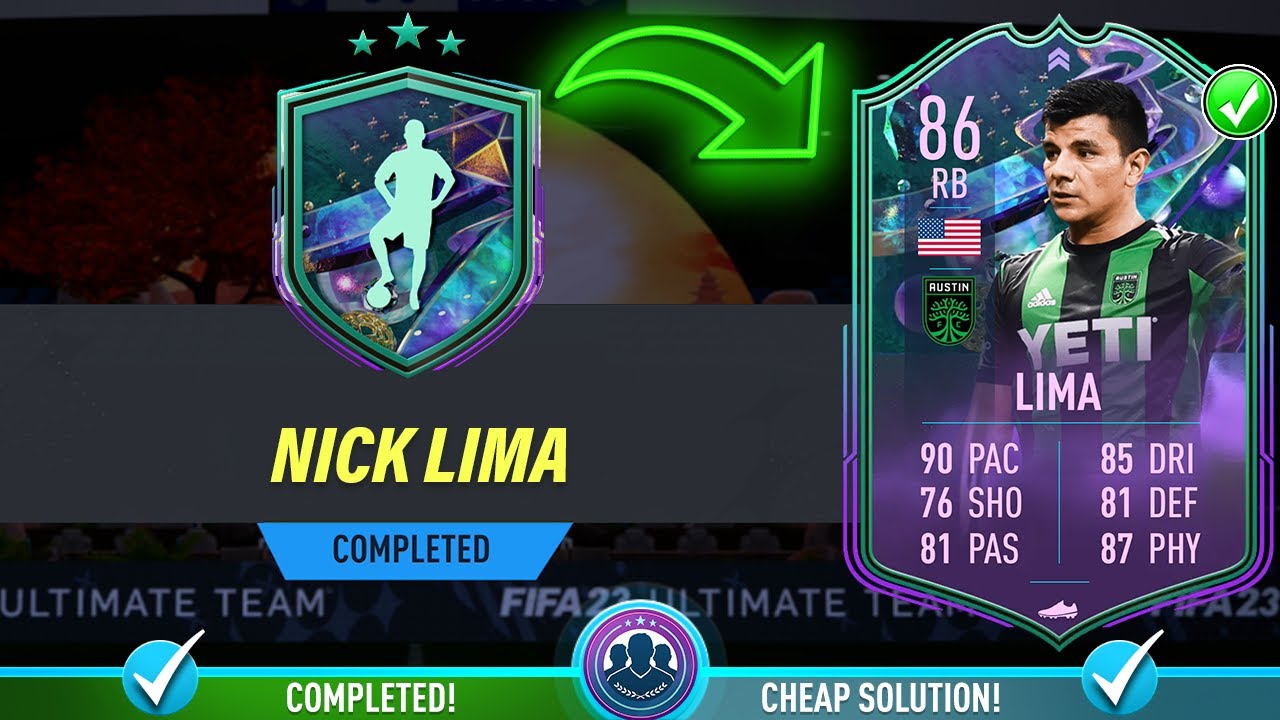 FUT Sheriff on Twitter: Nick Lima to come out as a FUT Fantasy SBC in the  coming days. Stats are predicted : r/AustinFC