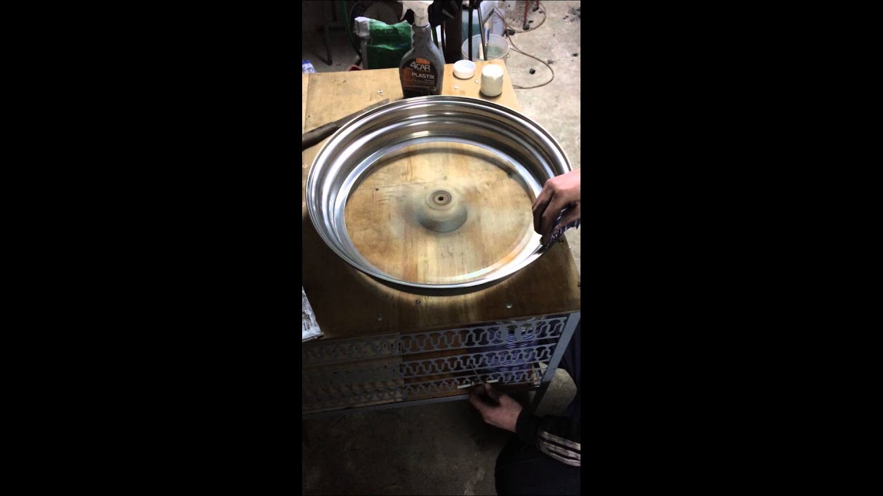 Polish wheel lips machine YouTube