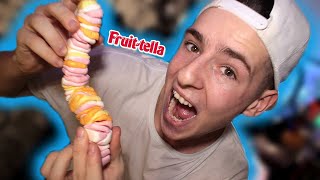 100 СЛОЁВ FRUIT-TELLA ФРУТЕЛЛЫ!!! ЧЕЛЛЕНДЖ !