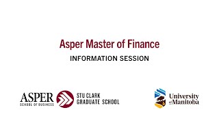 Master of Finance information session