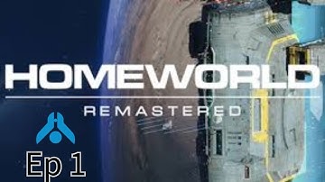 The best Space RTS. Homeworld Ep1. RETRO Sci fi odyessey.  strategy