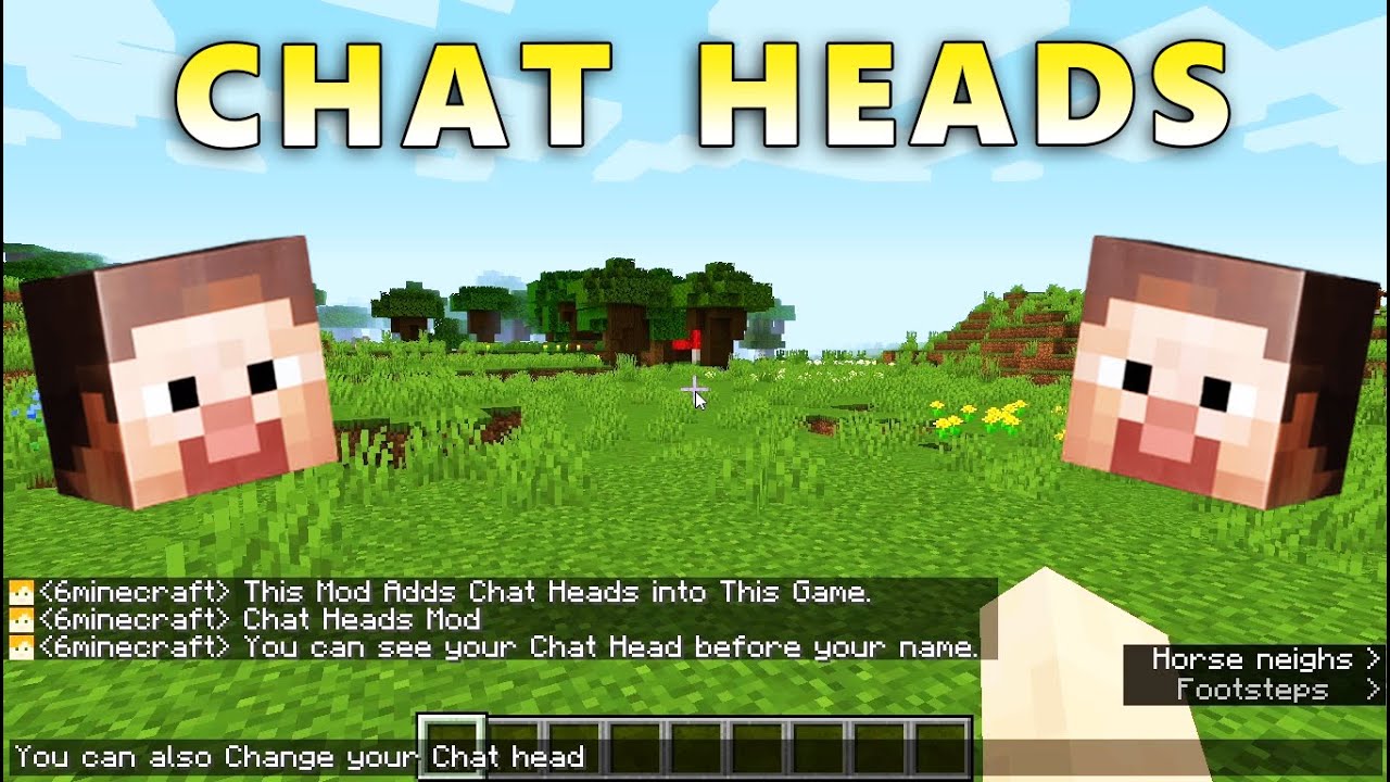 Minecraft MOD - Chat Bubbles Mod =) 