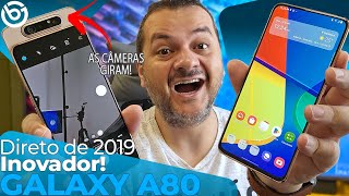 Samsung GALAXY A80 | DIRETO de 2019, Continua INCRÍVEL, Mas PORQUE NÃO DEU CERTO? Retroreview