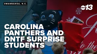 Carolina Panthers, The David and Nicole Tepper Foundation give back to Swannanoa students and staff