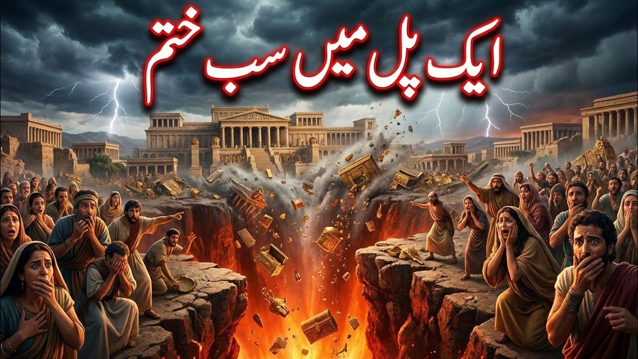 Qaroon Jisay Zameen Ne Ek Pal Mein Nigal Liya | Allah Ka Azaab