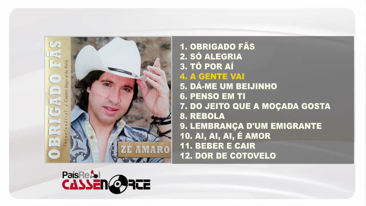 Zé Amaro - Obrigado Fãs (Full Álbum)