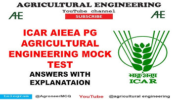 free mock test #agricultural_engineering #icar_jrf_exam_2023_application_form #icar_aieea_pg_2023