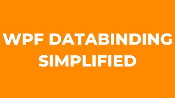 WPF Data Binding Simplified C#