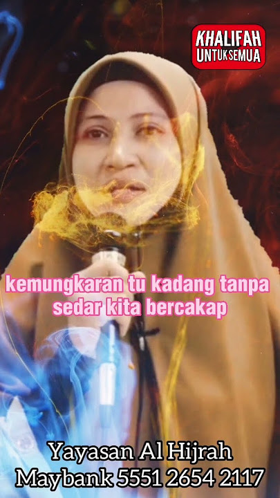 KEMUNGKARAN ISTERI PADA SUAMI @UstazahAsmaHarun #khalifahuntuksemua