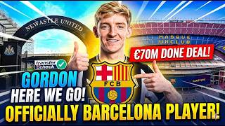THE €70M DOMINO EFFECT: Why Anthony Gordon to Barcelona Changes EVERYTHING! 🔵🔴