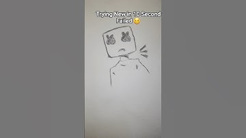 10 second Artist challenge🥴#art​ #drawing​ #challenge​ #shorts​ #howtodraw​ #tutorial​ #viral #short