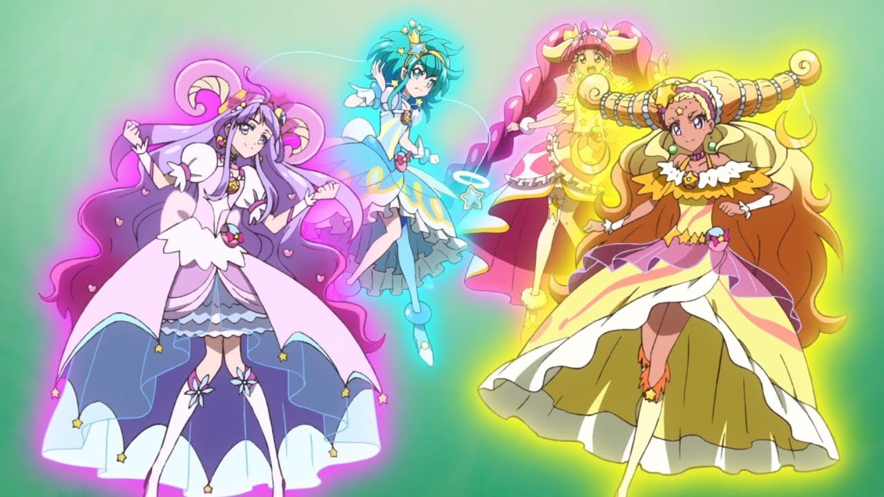 プリキュア 12星座ドレス にパワーアップ 映画スター トゥインクルプリキュア 星のうたに想いをこめて 特別映像 Youtube