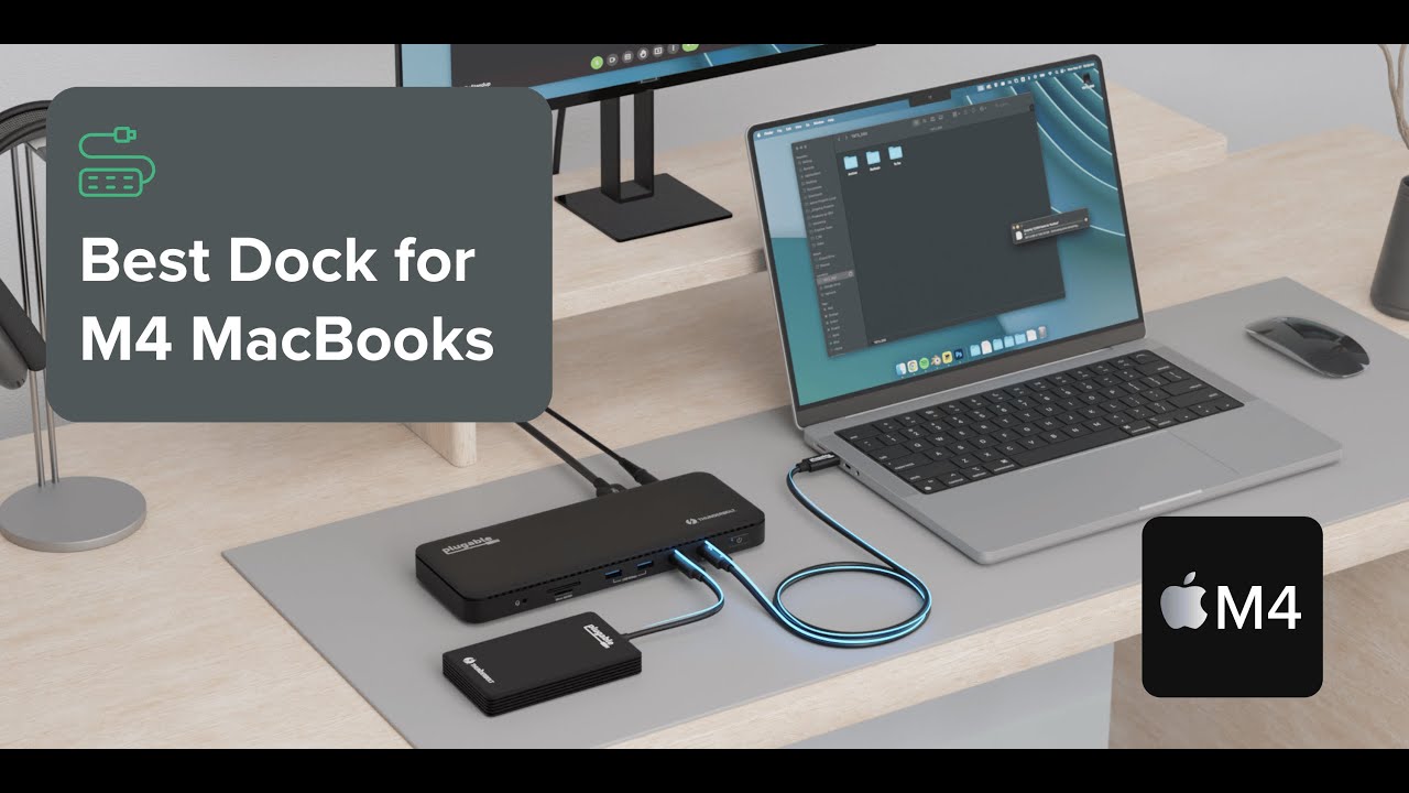 Plugable TBT4-UDX1 Thunderbolt 4 Dock