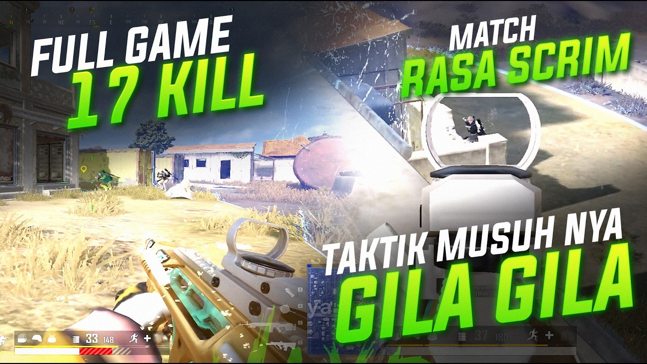 UDAH KAYA SCRIM !! EARLY SMPE LATE GAME GA DI KASIH NAFASSSS ! #pubg