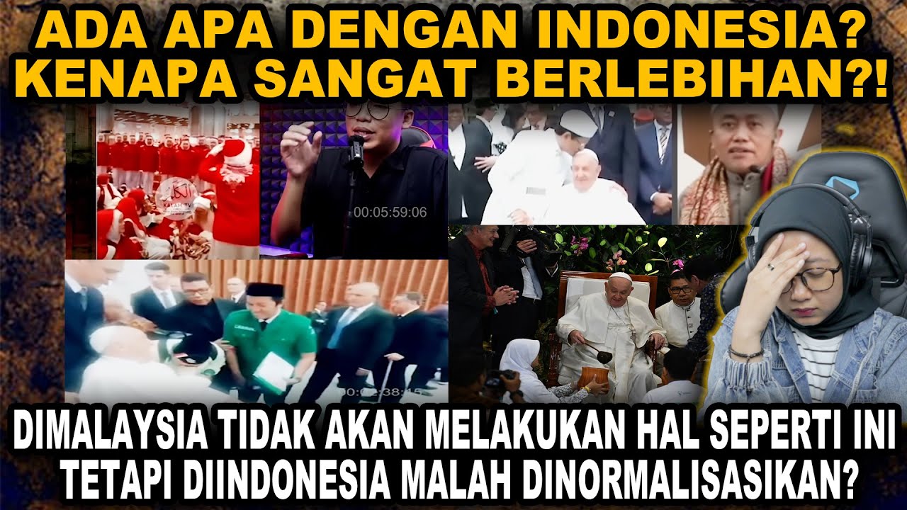 DIMALAYSIA TIDAK AKAN MELAKUKAN HAL SEPERTI INI❗TETAPI DIINDONESIA MALAH DINORMALISASIKAN❗❗