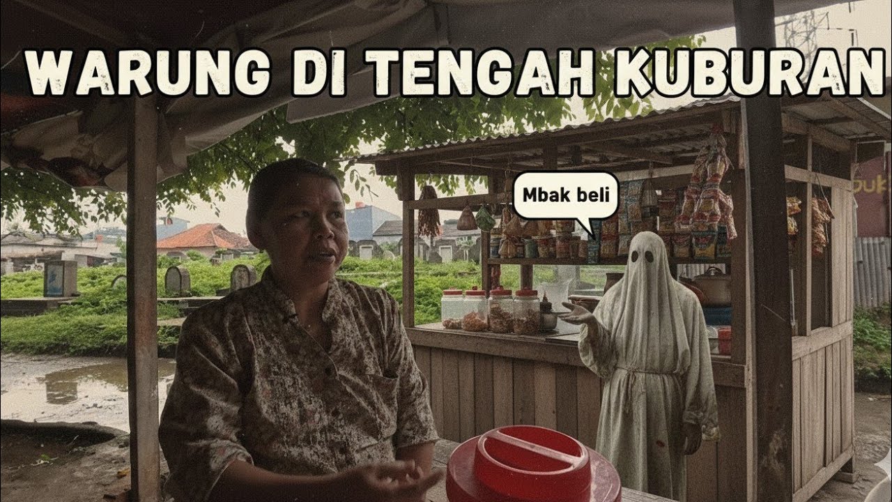 WARUNG DI TENGAH KUBURAN ANGKER JAKARTA