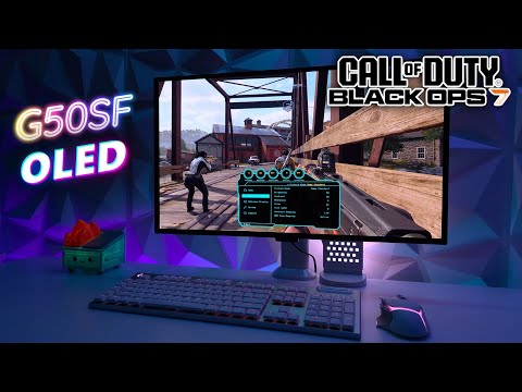 This OLED Monitor Changes Everything | Samsung Odyssey G50SF HDR Gaming Test COD BO7