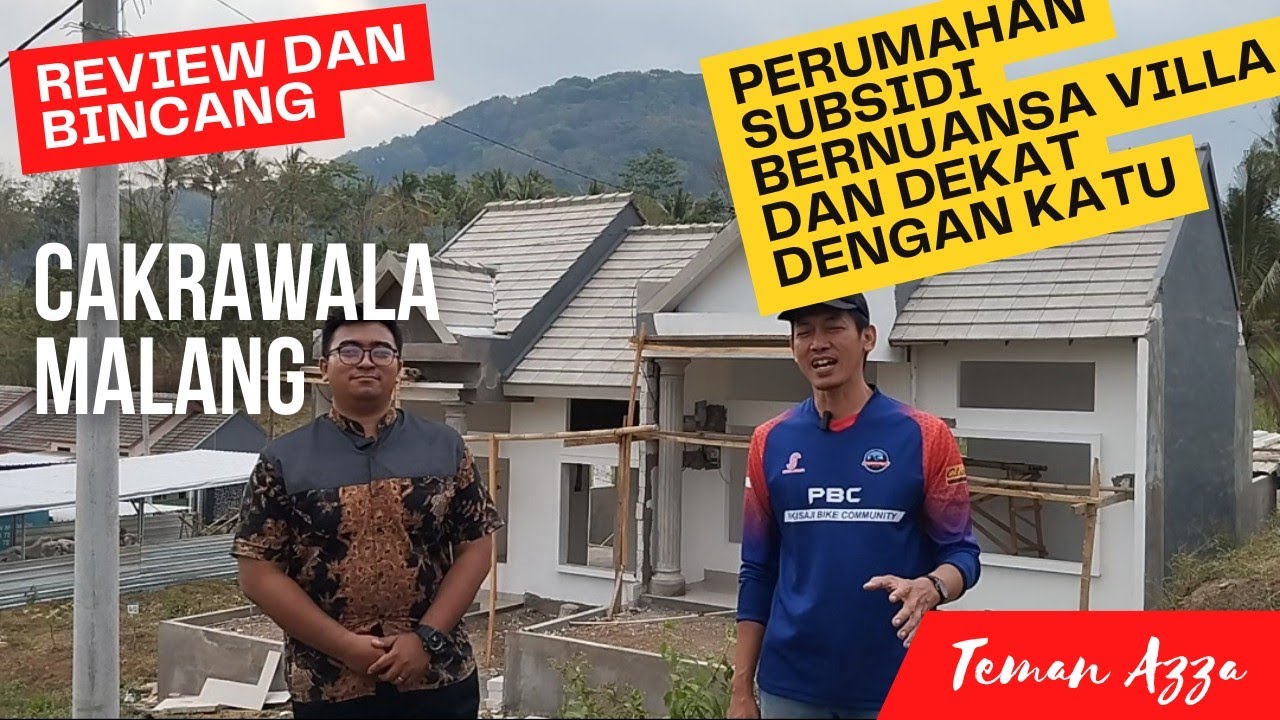 Cakrawala malang: perumahan desa yang bernuansa villa dan dekat dengan bukit katu