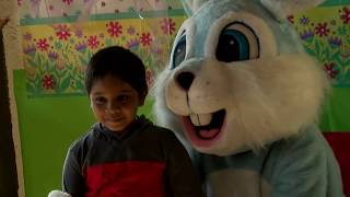 Pictures with the Easter Bunny