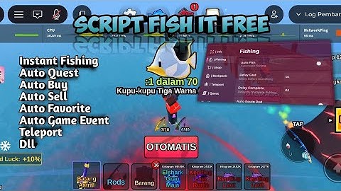 SCRIPT FISH IT TERBARU 2025 ! AUTO FISH,TELEPORT EVENT,AUTO TRADE, NOKEY/PASSWORD ! #fishit #roblox