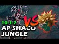 AP EXECUTE Shaco Jungle VS. Rammus [ BIG PLAYS... but I still lost ]