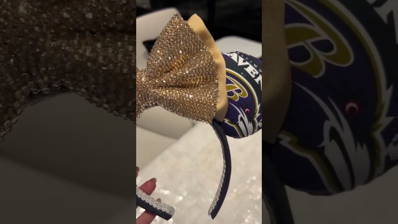 Baltimore Ravens Mouse Ears💜 