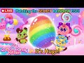 🔴 LIVE: Cocobi Cotton Candy Kitten Hatching the SECRET RAINBOW EGG! 🥚✨ It’s Huge!