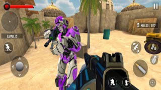 Fps Shooting Gun Games 3D – Robot Shooting Games _ Android GamePlay 2021 #1 screenshot 1