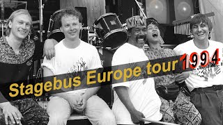 Stagebus Tour Europe 1994 TV announcement - Rene van Helsdingen trio \u0026 Luluk Purwanto