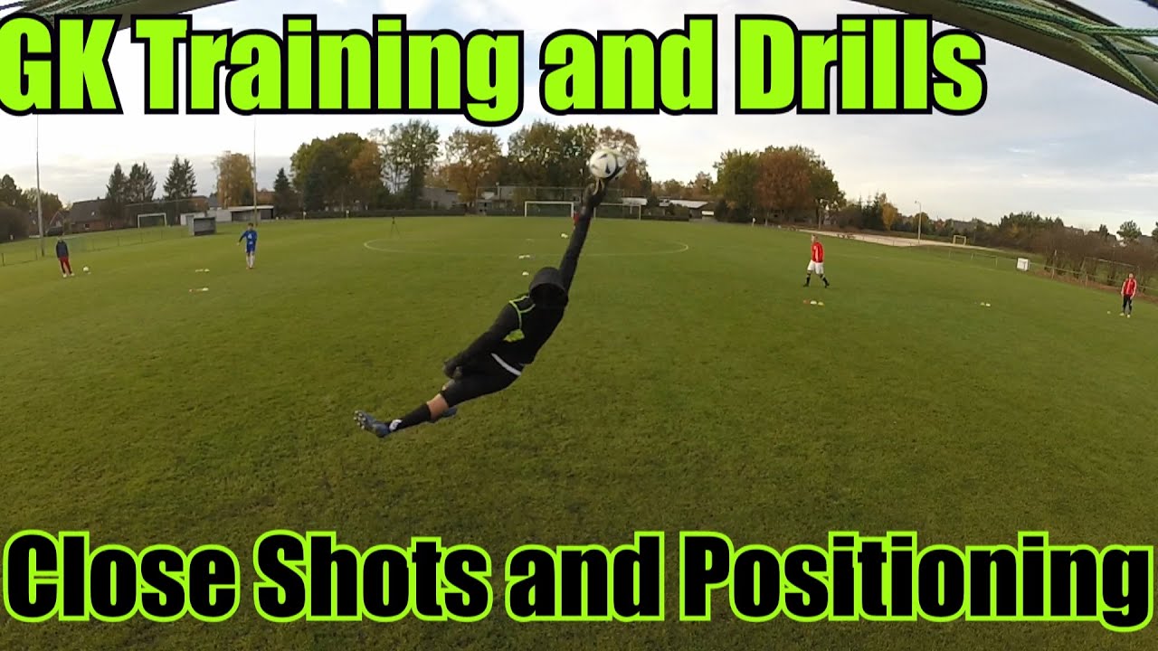 Chasing the Dream Positioning and Close Shots Goalkeeper Drills YouTube