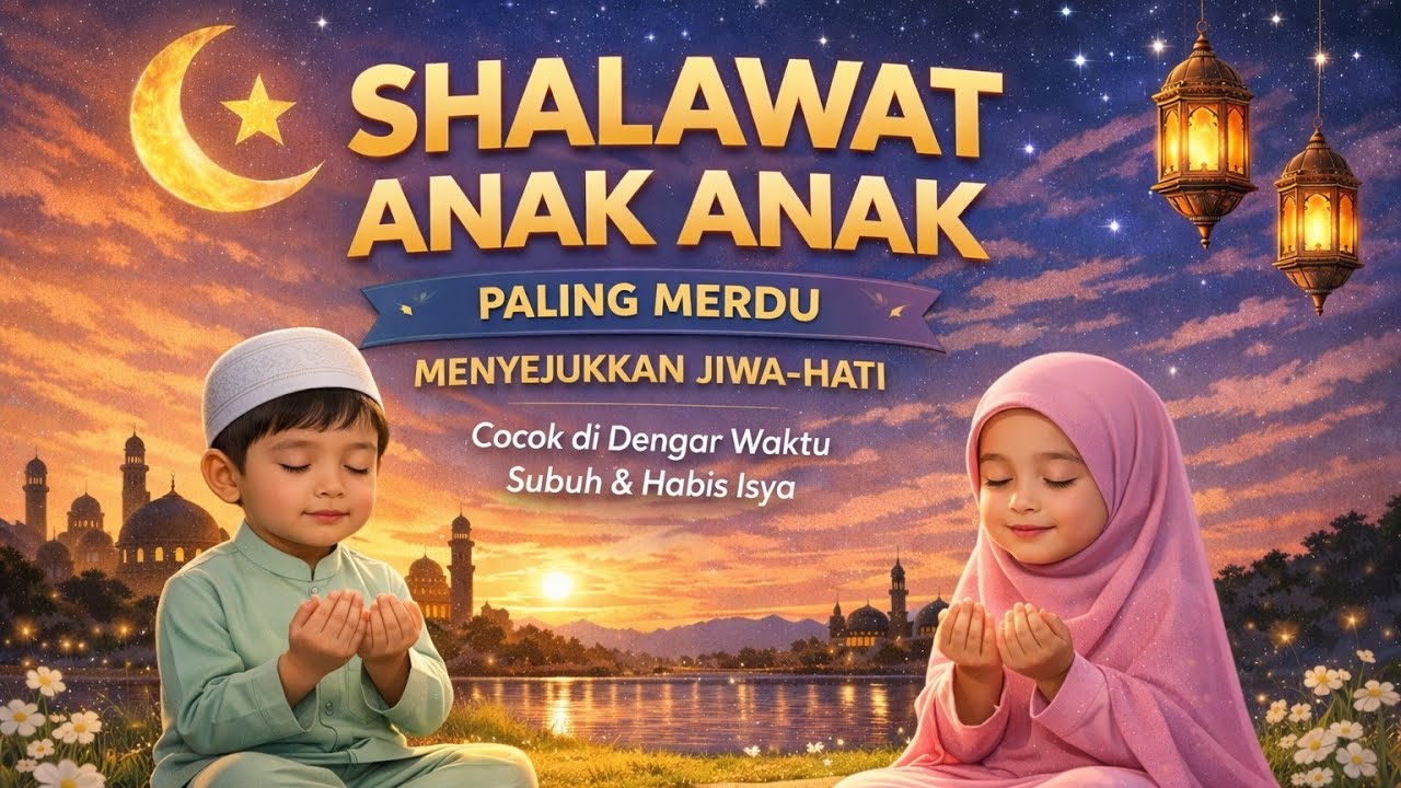 👉Beautiful Islamic Kids | Shalawat Anak-Anak Menyejukkan Hati