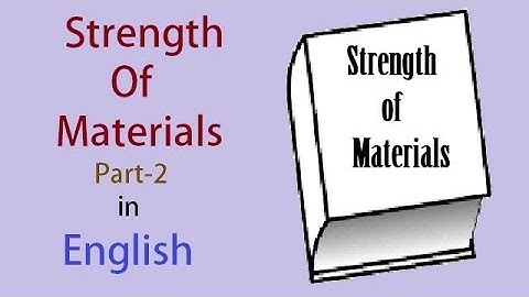 Strength of Materials Part-2 in English for Polytechnic (Diploma) Mechanical & Automobile Students