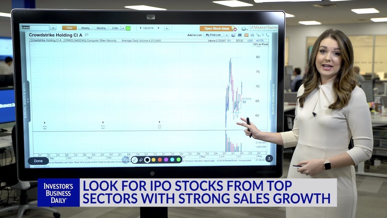 Technical Analysis: Look For IPO Stocks From Top Sectors With Strong Sales Growth