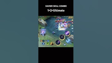 Xavier Tutorial Skill Combo High Damage 💪 #mlbb #mobilelegends #shorts